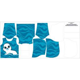 KID'S HOODIE (ALEX) - SEAL RENIA  - sewing set