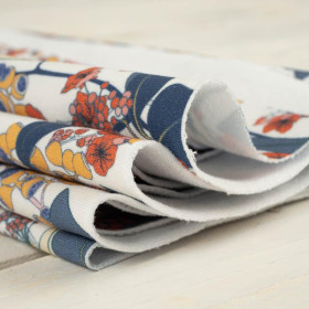 JAPANESE GARDEN pat. 4 (JAPAN)  - looped knit fabric