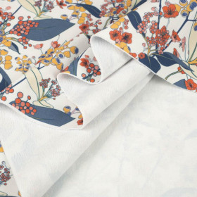 JAPANESE GARDEN pat. 4 (JAPAN)  - looped knit fabric