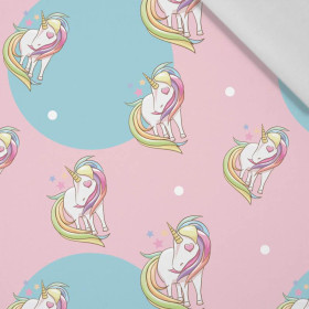 UNICORNS pat.2 - Cotton woven fabric
