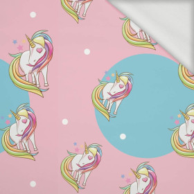 UNICORNS pat.2 - looped knit fabric