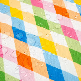 COLORFUL BANDS - Waterproof woven fabric