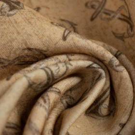 ANCHORS pat. 2 (SEA ABYSS)  - single jersey with elastane 