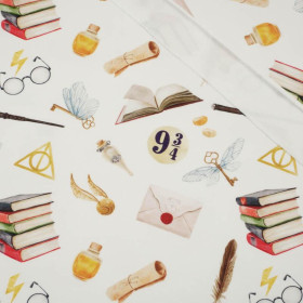 MAGIC WORLD pat. 1 (MAGIC SCHOOL) - looped knit fabric