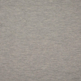 75cm MELANGE LIGHT GREY - OTTOMAN JERSEY