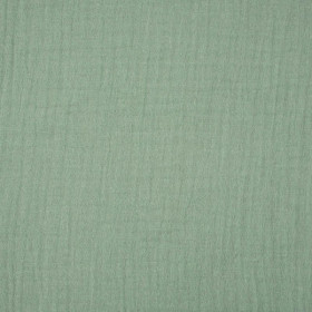 PASTEL GREEN - Cotton muslin
