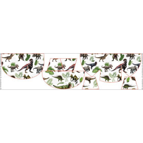 HIP BAG - DINO PLANTS / Choice of sizes