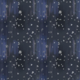 WINTER SKY / navy (ENCHANTED WINTER)