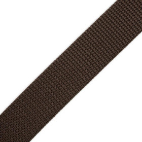Webbing tape - BROWN / Choice of sizes