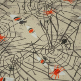 HALLOWEEN WEB EYES - Waterproof woven fabric