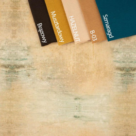 PARCHMENT pat. 2 (SEA ABYSS)  - looped knit fabric