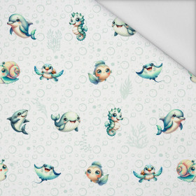 SEA ANIMALS PAT. 2 - Waterproof woven fabric