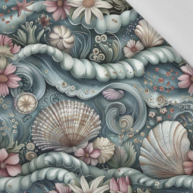 SEA WORLD pat. 1 - Cotton woven fabric