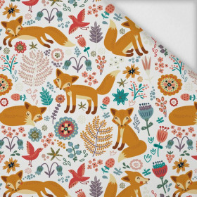 FOXES IN THE FORREST / white - softshell