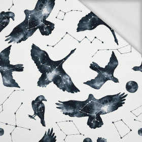 GALACTIC BIRDS (GALACTIC ANIMALS) - looped knit fabric