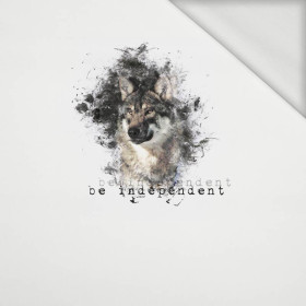 BE INDEPENDENT (BE YOURSELF) - panel looped knit