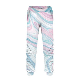 CHILDREN'S JOGGERS (LYON) - WATERCOLOR - looped knit fabric