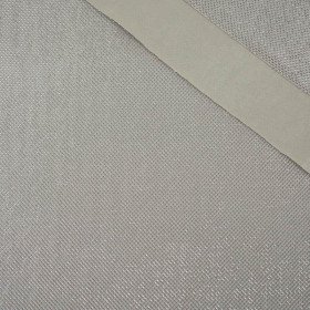 GREY - Knit fabric with lurex (honeycomb)
