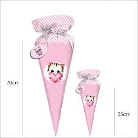 First Grade Candy Cone - SWEET CAT PAT. 3 - sewing set