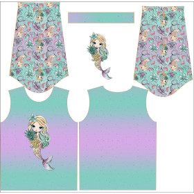 LONGSLEEVE - MERMAIDS AND PINEAPPLES - sewing set