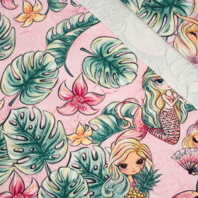 MERMAIDS MIX - looped knit fabric