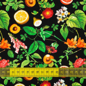 MINI PARADISE FRUITS pat. 2 (PARADISE GARDEN)  - single jersey 