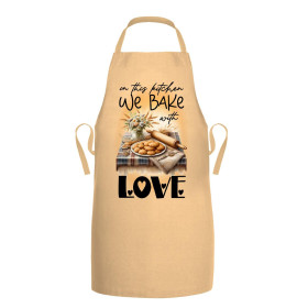 APRON - WE BAKE WITH LOVE - sewing set
