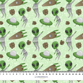 UFO MIX PAT. 1 (AREA 51) - looped knit fabric
