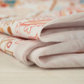 GOLDEN LACE / white - looped knit 