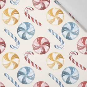 CHRISTMAS CANDIES (CHRISTMAS SEASON) - Cotton woven fabric
