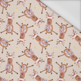 REINDEERS / STARS (CHRISTMAS REINDEERS) - Waterproof woven fabric