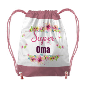 GYM BAG - SUPER OMA / pink