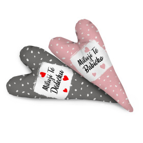 DECORATIVE HEARTS - WHITE TRACES CZ