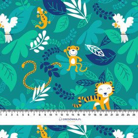 JUNGLE / animals - Waterproof woven fabric