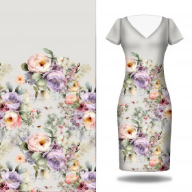 VINTAGE FLOWERS - dress panel 