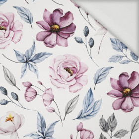 WATERCOLOR BOUQUET Pat. 1 - Viscose jersey