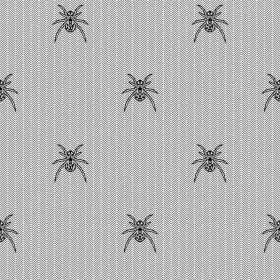 SPIDERS / NIGHT CALL / white - looped knit 