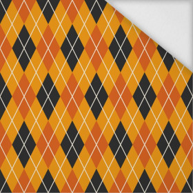 HALLOWEEN SWEATER DIAMONDS / pumpkin - softshell