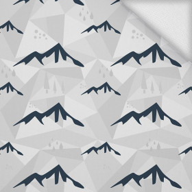 MOUNTAINS (adventure) / grey - looped knit 