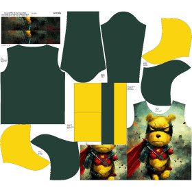 HYDROPHOBIC HOODIE UNISEX - BAD BEAR - sewing set