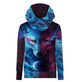 HYDROPHOBIC HOODIE UNISEX - DARK ENERGY - sewing set