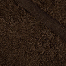 Brown - “Curly hair” - LAMB FLEECE 