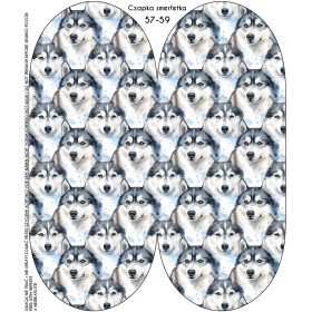 "Beanie" cap - HUSKY DOG / Choice of sizes