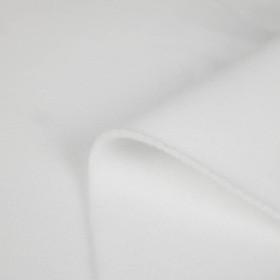 M-01 WHITE - thick brushed sweatshirt D300