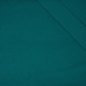 D-111 SMARAGD - Ribbed knit fabric