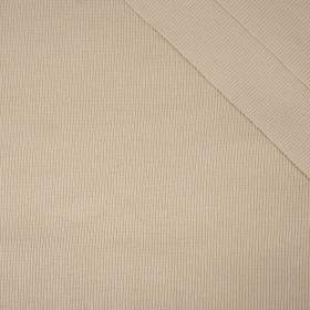 D-115 BEIGE - Ribbed knit fabric