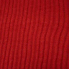 D-18 RED - Ribbed knit fabric