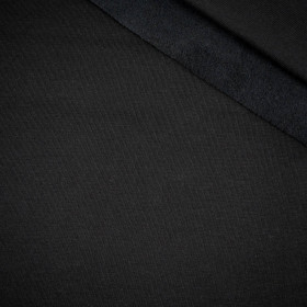 D-16 BLACK - thick brushed sweatshirt D300