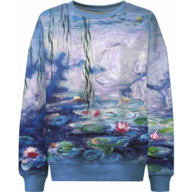 CHILDREN'S (NOE) SWEATSHIRT - WATER LILIES (Claude Monet) - sewing set