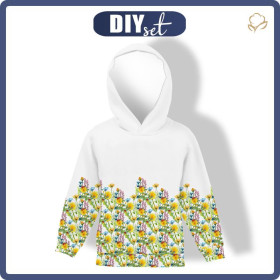 KID'S HOODIE (ALEX) - LADYBIRDS IN THE MEADOW (IN THE MEADOW) - sewing set